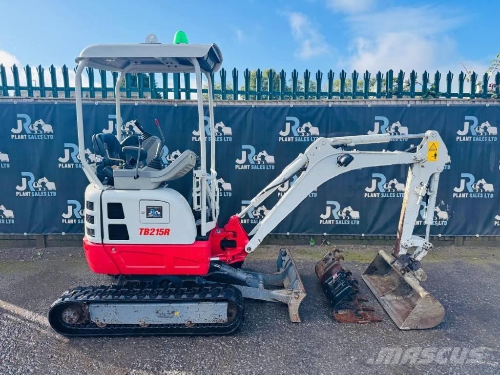 Takeuchi TB 215 R Minigrävare < 7t