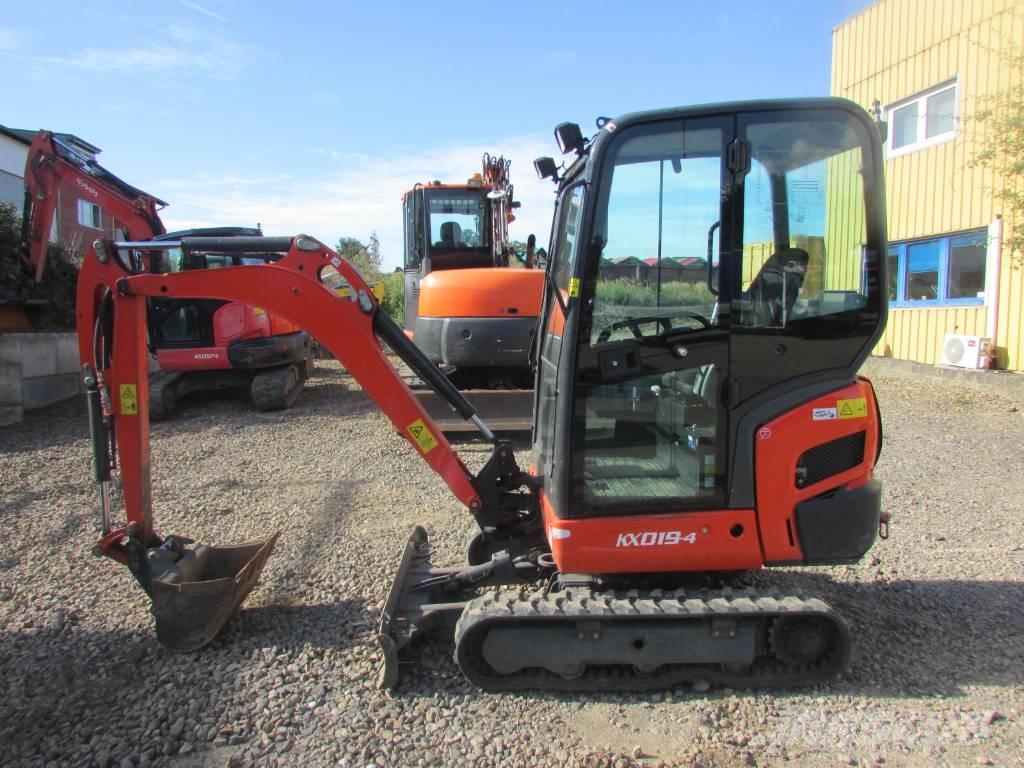 Kubota KX 019-4 Minigrävare < 7t