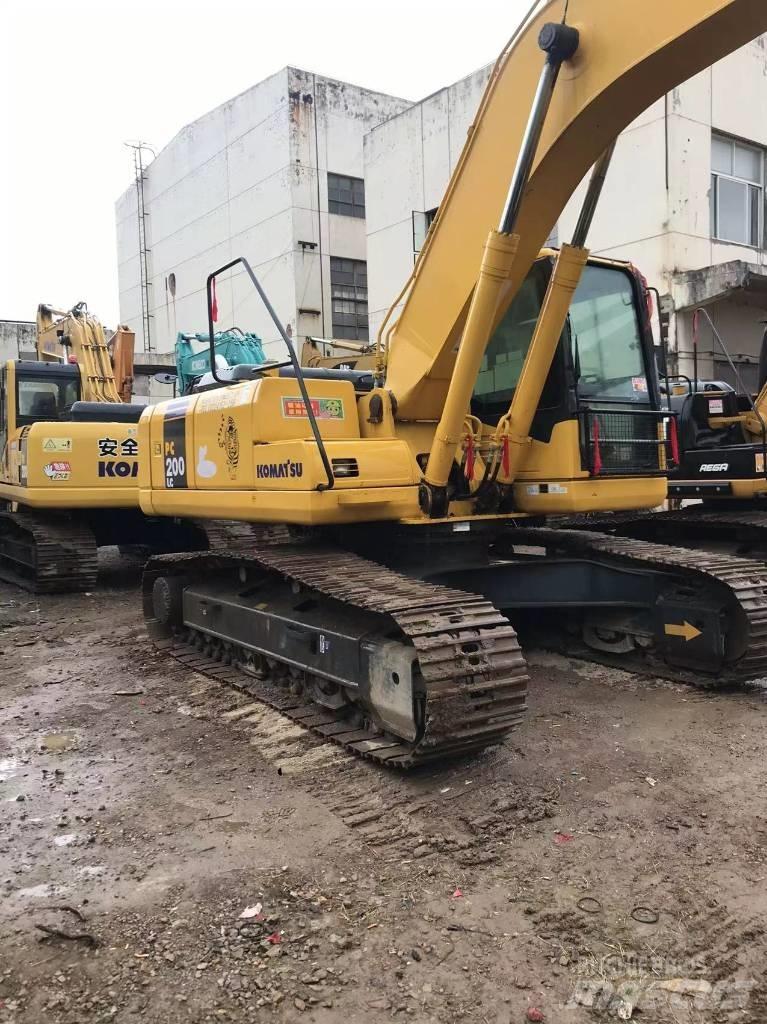 Komatsu pc200-7 Bandgrävare