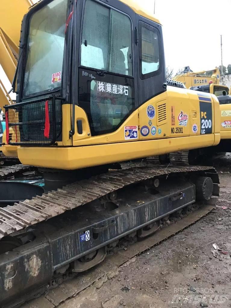 Komatsu pc200-7 Bandgrävare