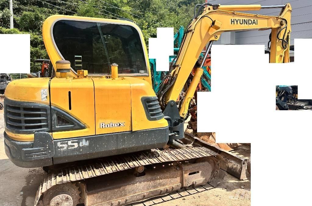 Hyundai Robex 55 Minigrävare < 7t