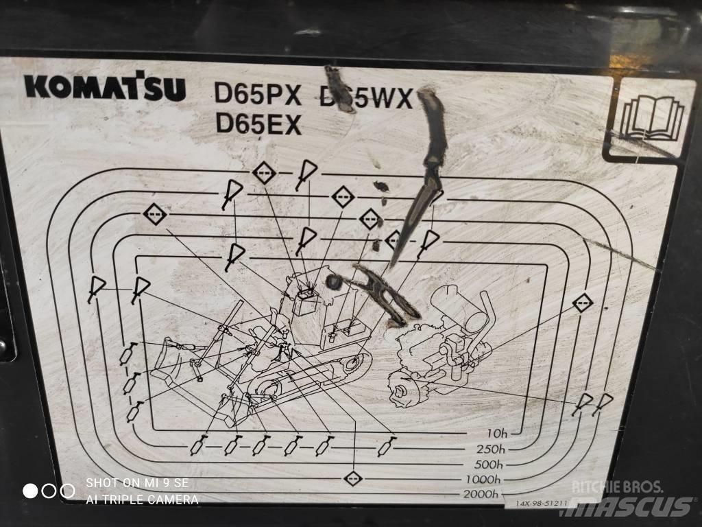 Komatsu D65PX-16 Bandschaktare