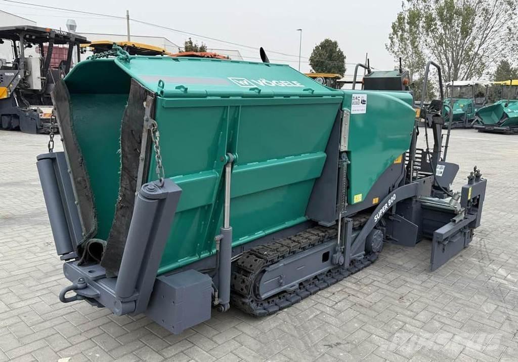 Vögele Super 800 Asfaltsläggningsmaskiner