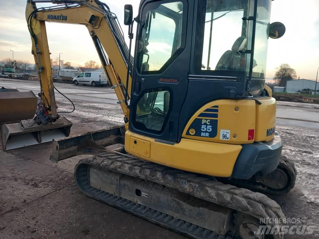 Komatsu PC 55 MR-3 Bandgrävare