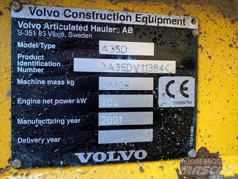 Volvo A35D Midjestyrd dumper