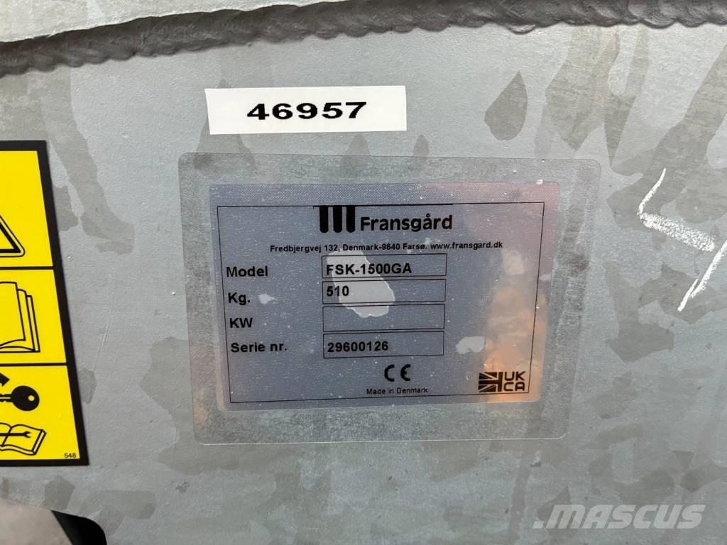 Fransgård FSK-1500 Sand- och saltspridare