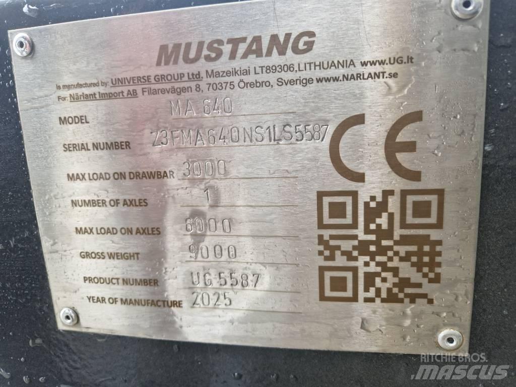 Mustang MA C-640 Övriga vagnar