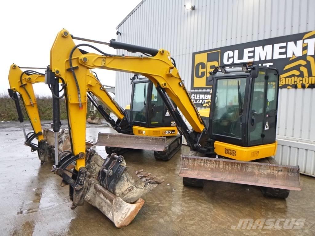 JCB 55 Z-1 Midigrävmaskiner 7t - 12t