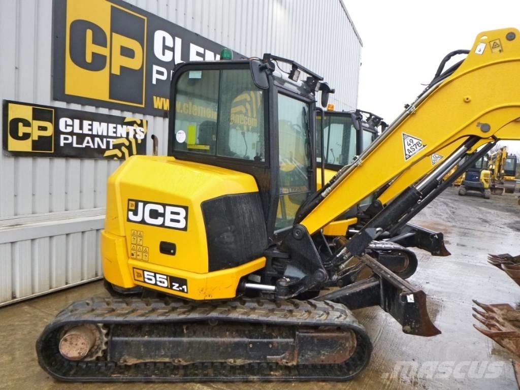 JCB 55 Z-1 Midigrävmaskiner 7t - 12t