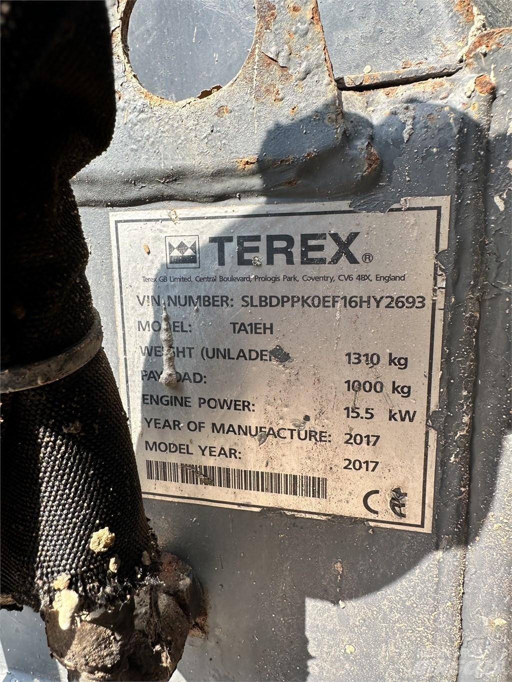 Terex TA 1 EH Minidumprar