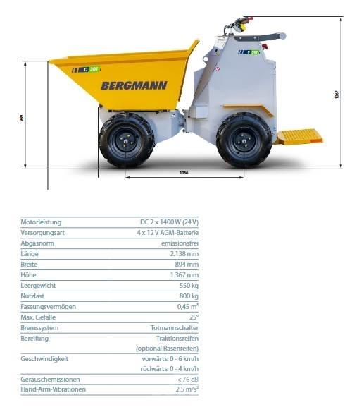 Bergmann C 301L Minidumprar