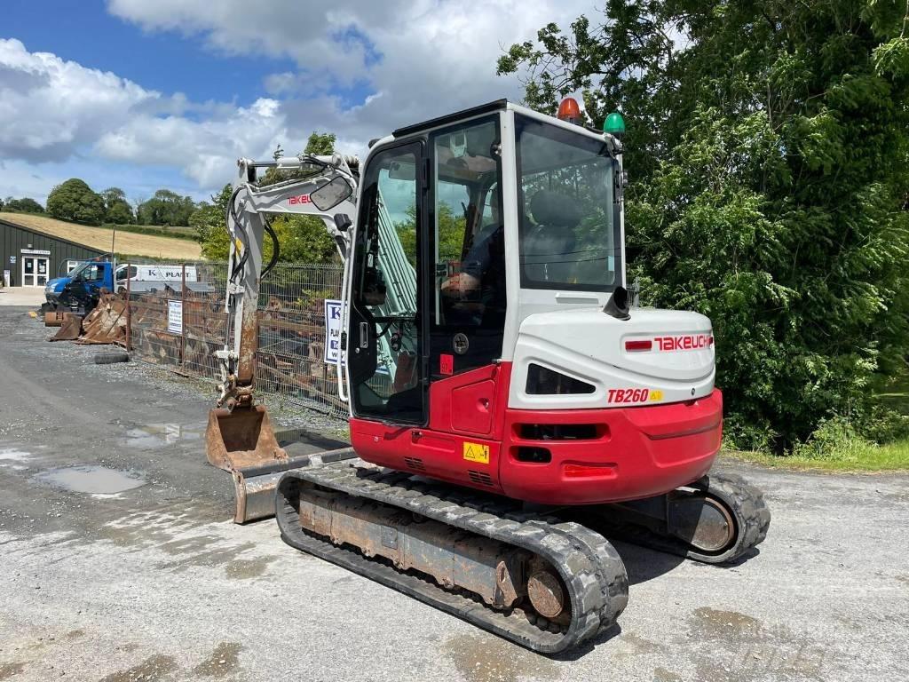 Takeuchi TB 260 Minigrävare < 7t
