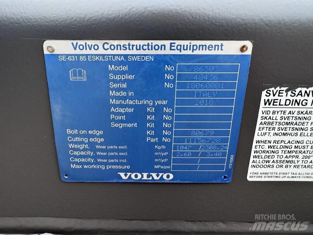 Volvo 2.6m GP Bucket Skopor