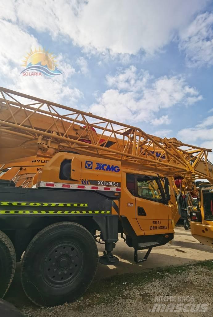 XCMG XCT80L5 Allterrängkranar