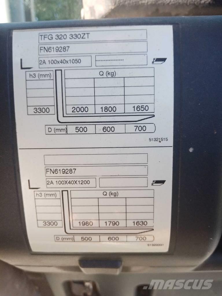 Jungheinrich TFG 320 Gasolmotviktstruckar