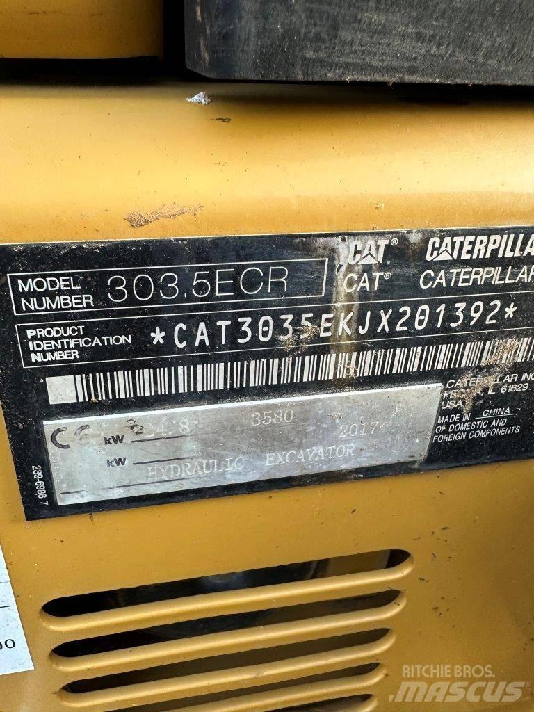 CAT 303.5 E CR Minigrävare < 7t
