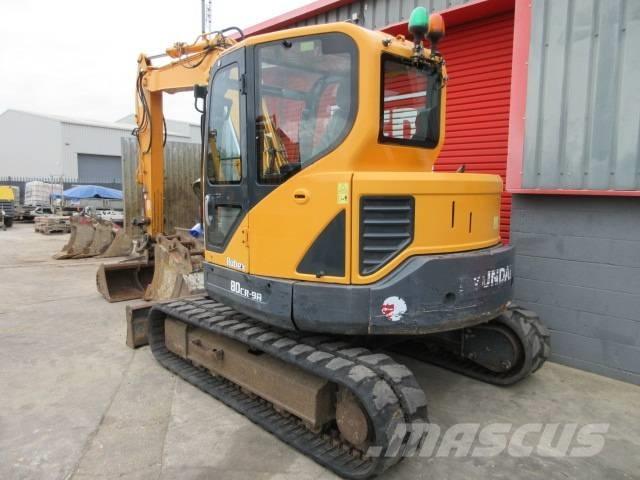 Hyundai R 80 CR-9A Midigrävmaskiner 7t - 12t