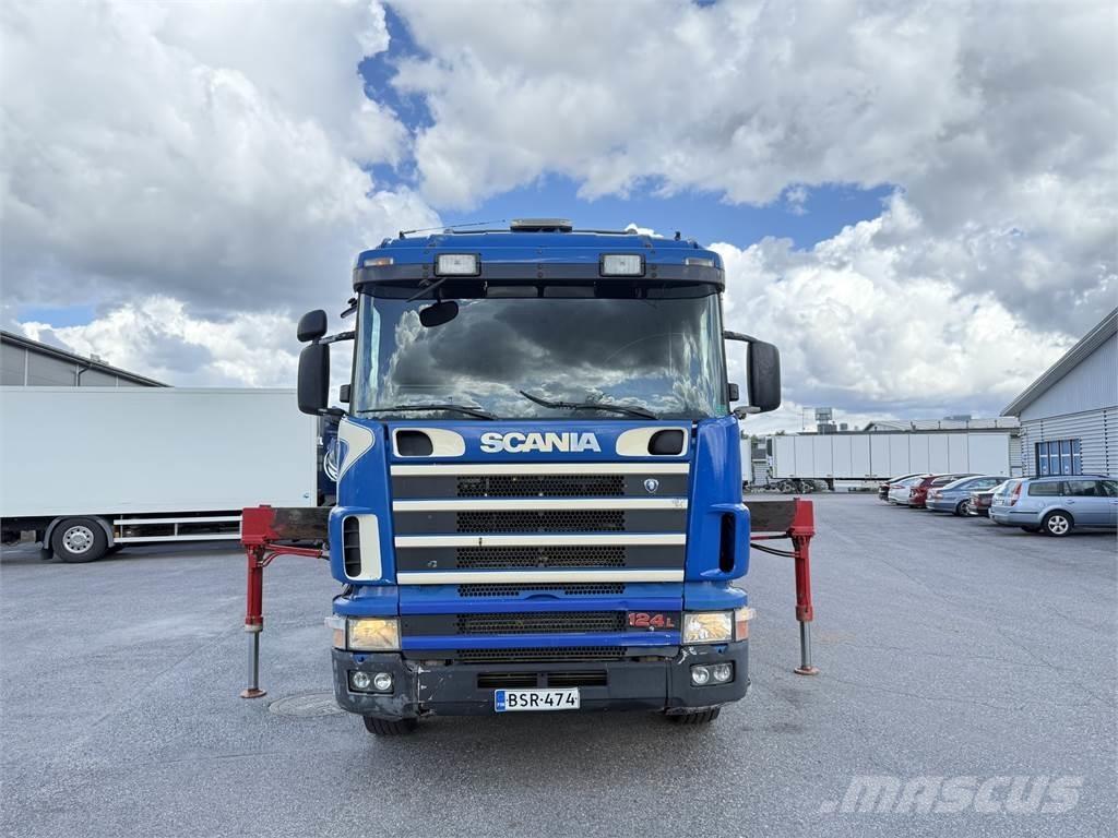 Scania R124 6X2 Kranbilar