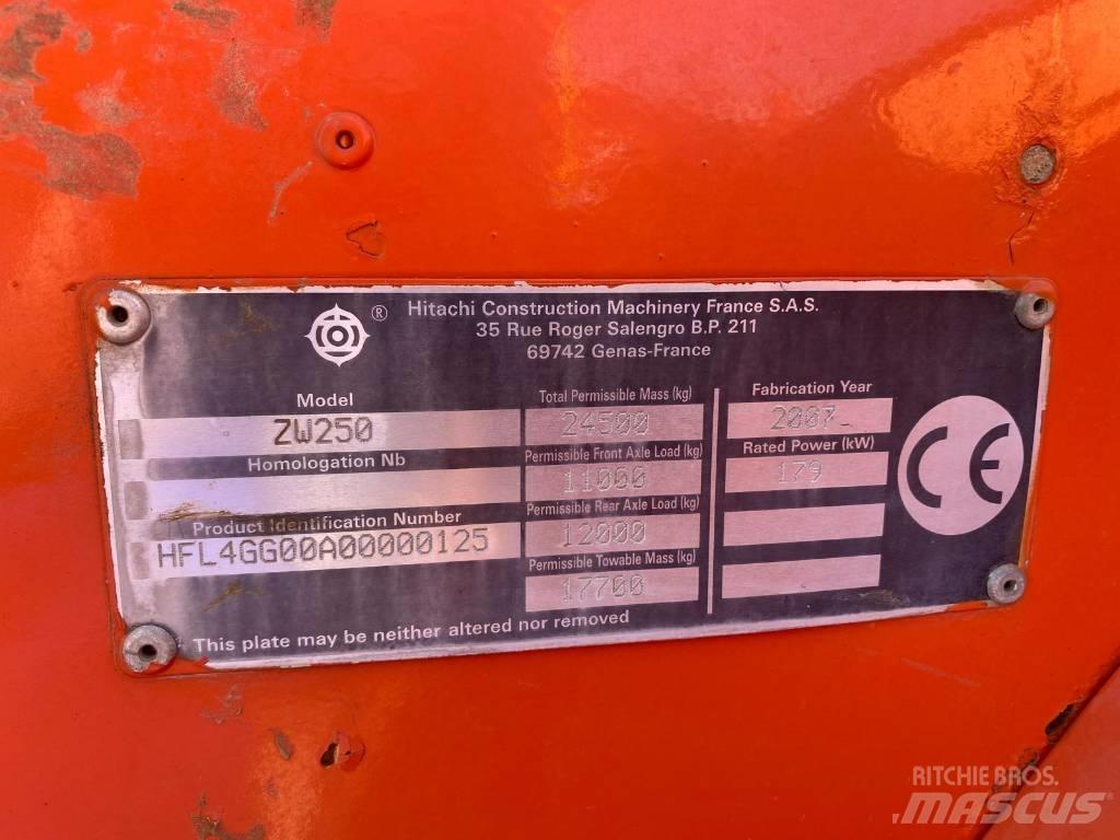 Hitachi ZW 250 Hjullastare