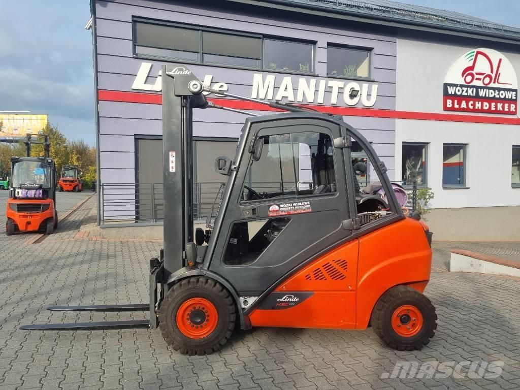 Linde H30T-02 Gasolmotviktstruckar