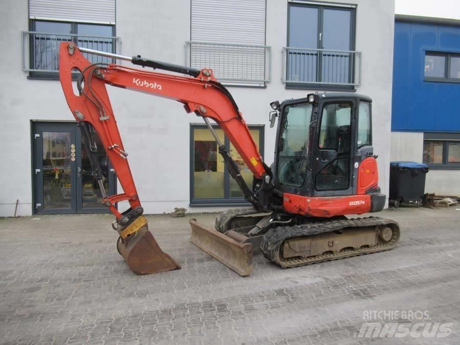 Kubota KX 057-4 Minigrävare < 7t
