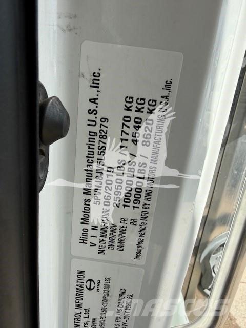 Hino 268A Entreprenad - Övrigt