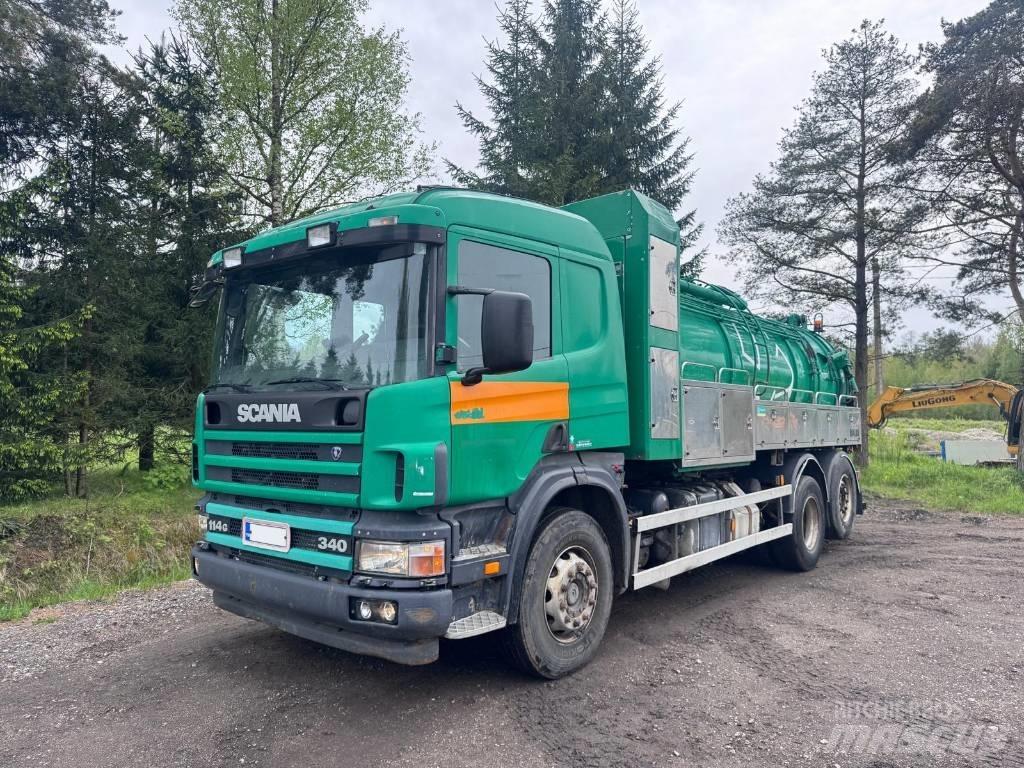 Scania P 114 Slamsugningsbil