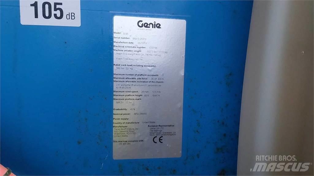 Genie S65 Teleskop bomliftar