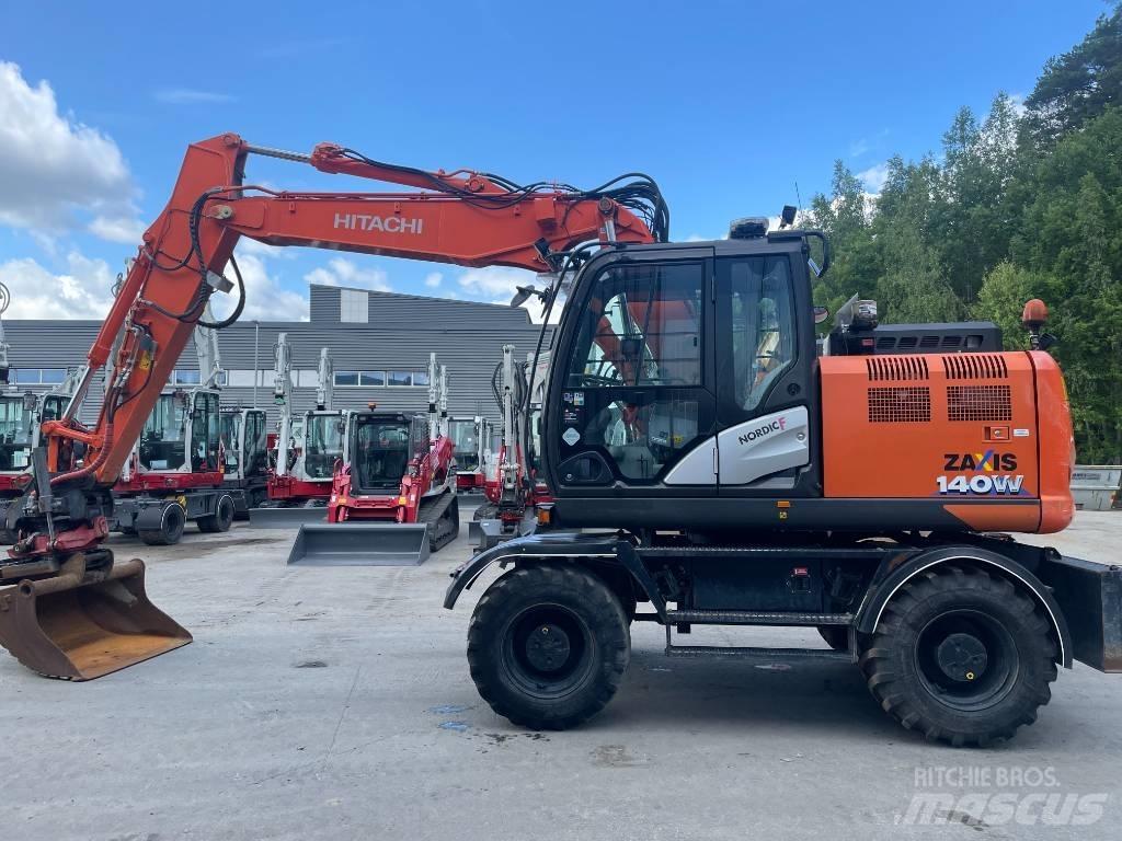 Hitachi ZX 140 W-6 Hjulgrävare