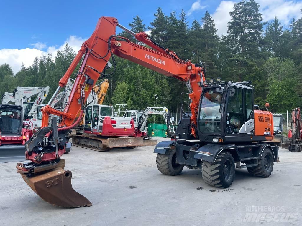 Hitachi ZX 140 W-6 Hjulgrävare
