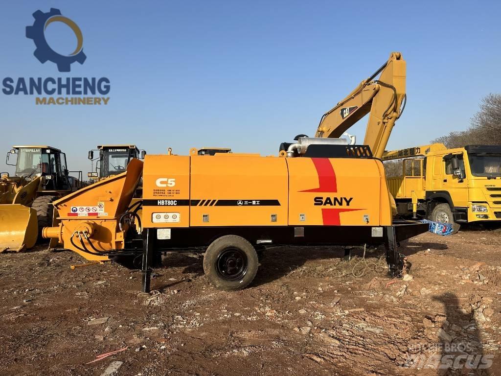Sany HBT 80 C Lastbilar med betongpump