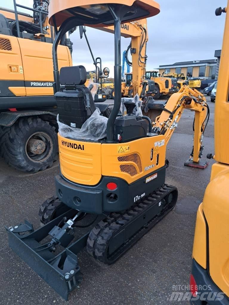 Hyundai R17Z-9AK Minigrävare < 7t