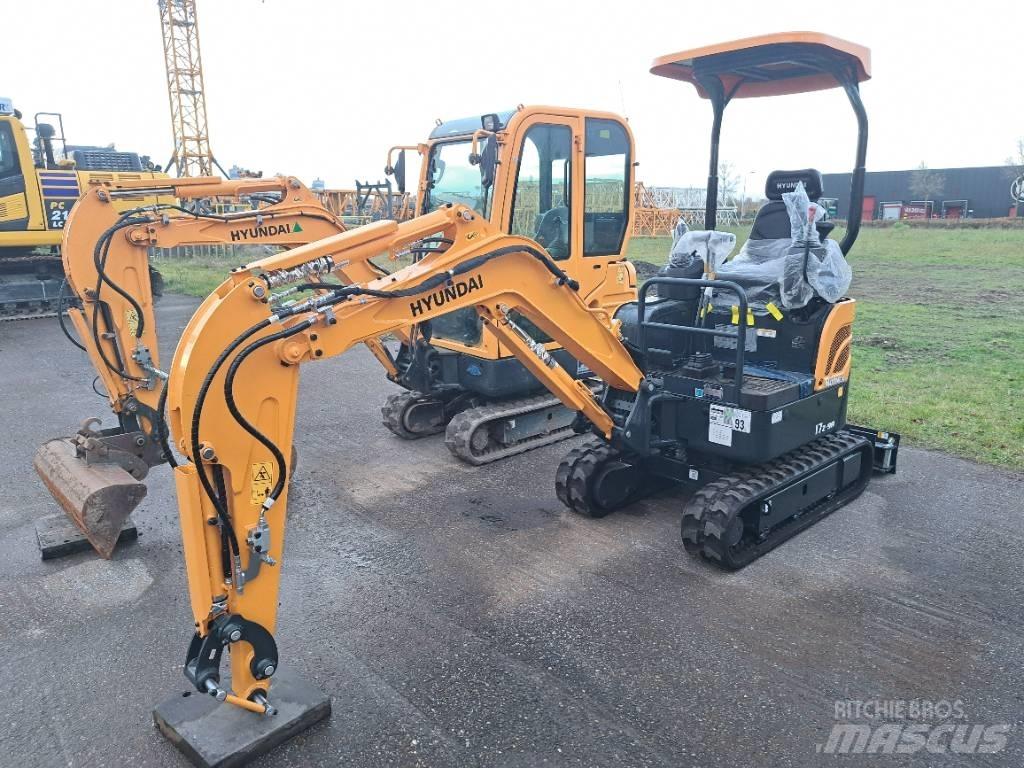 Hyundai R17Z-9AK Minigrävare < 7t