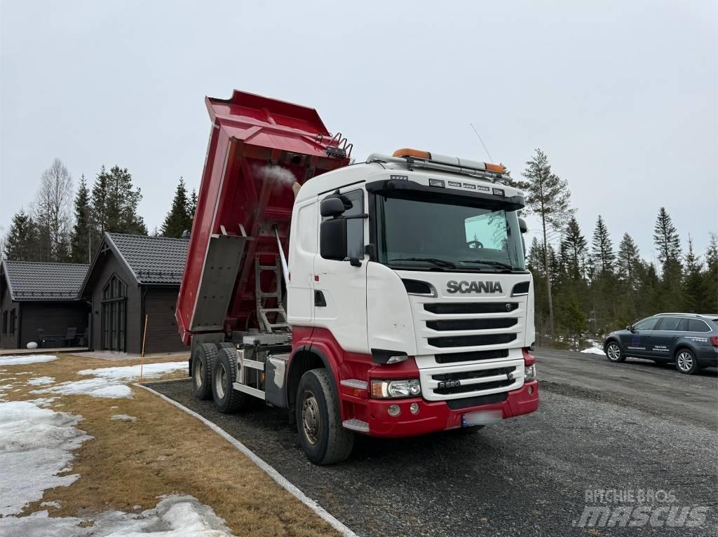 Scania R 620 6x4 V8 Tippbilar