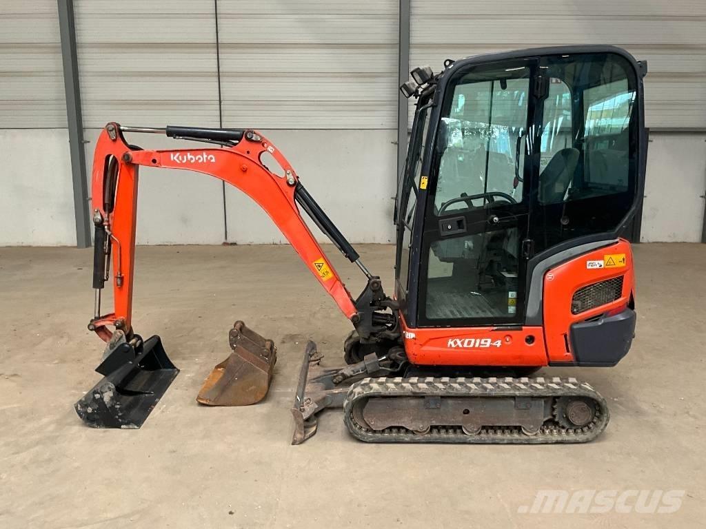 Kubota KX 019-4 Minigrävare < 7t