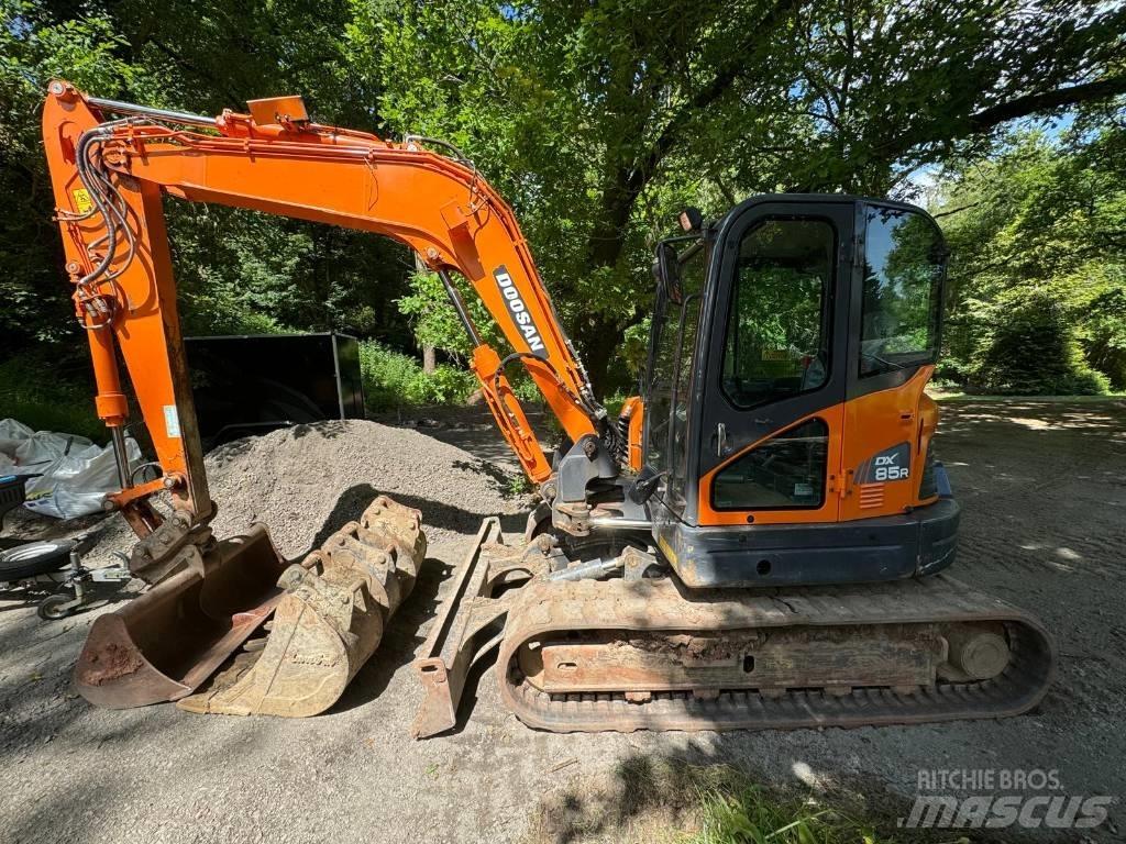 Doosan DX 85 R-3 Midigrävmaskiner 7t - 12t