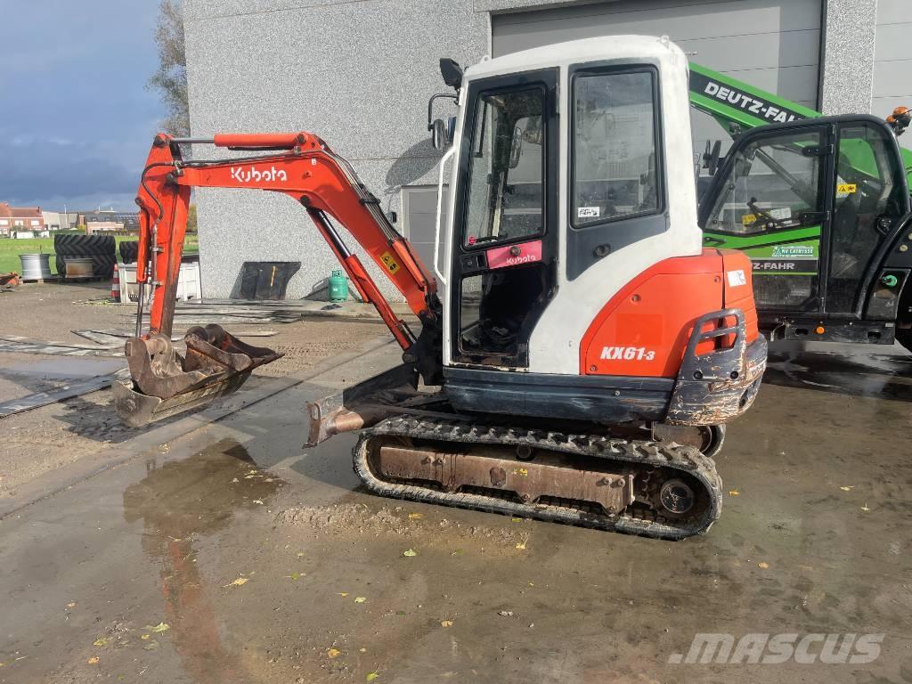 Kubota KX 61-3 Minigrävare < 7t