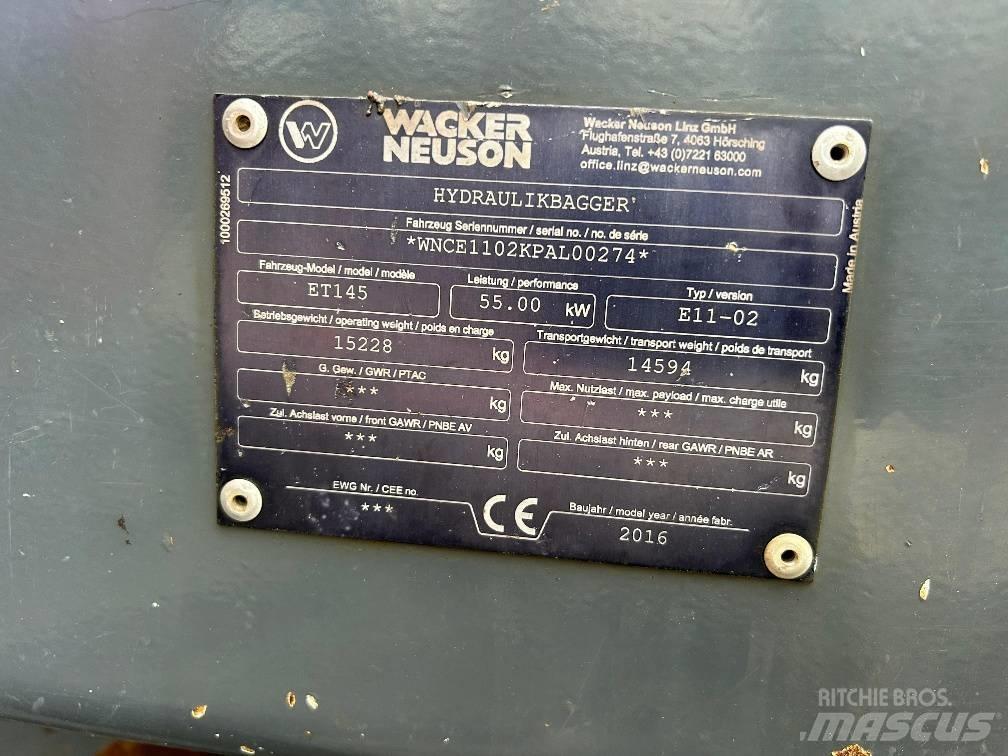 Neuson ET145 Bandgrävare