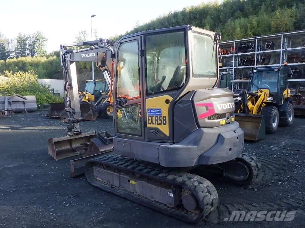 Volvo ECR 58 F Minigrävare < 7t