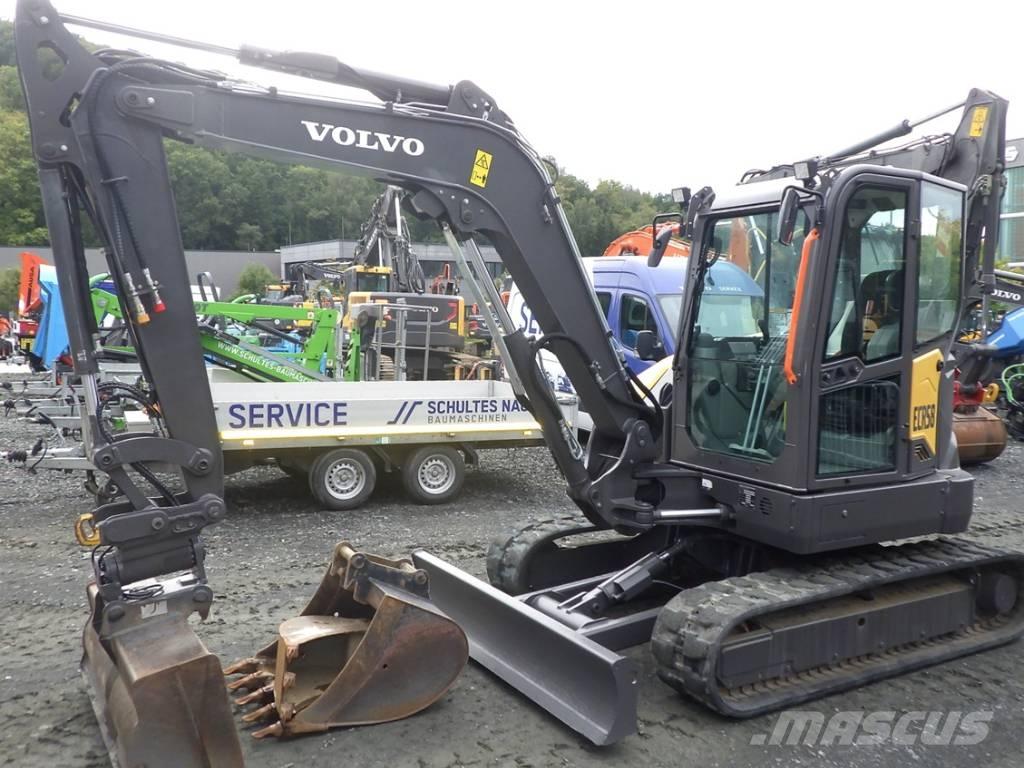 Volvo ECR 58 F Minigrävare < 7t