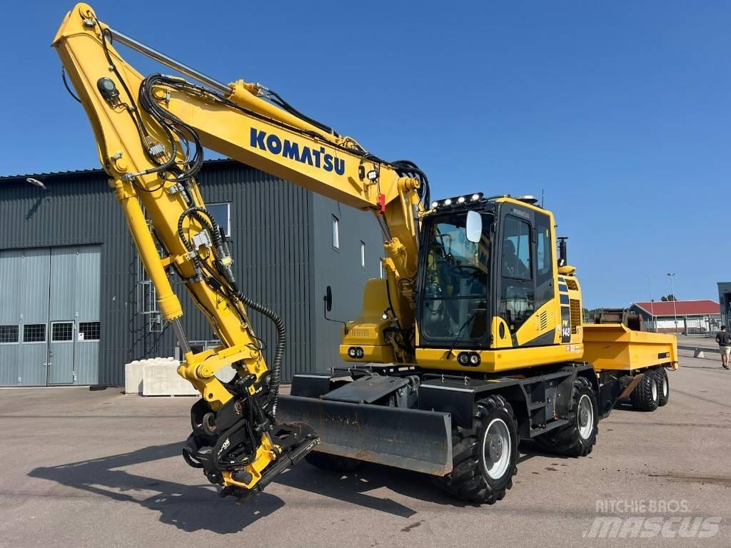 Komatsu PW148-11 Hjulgrävare