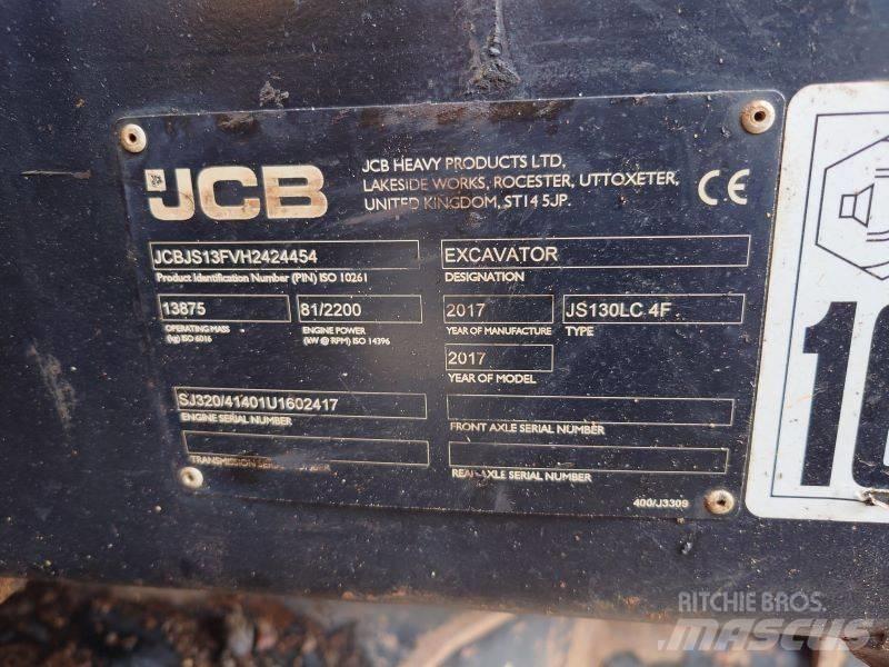 JCB JS 130 LC Bandgrävare