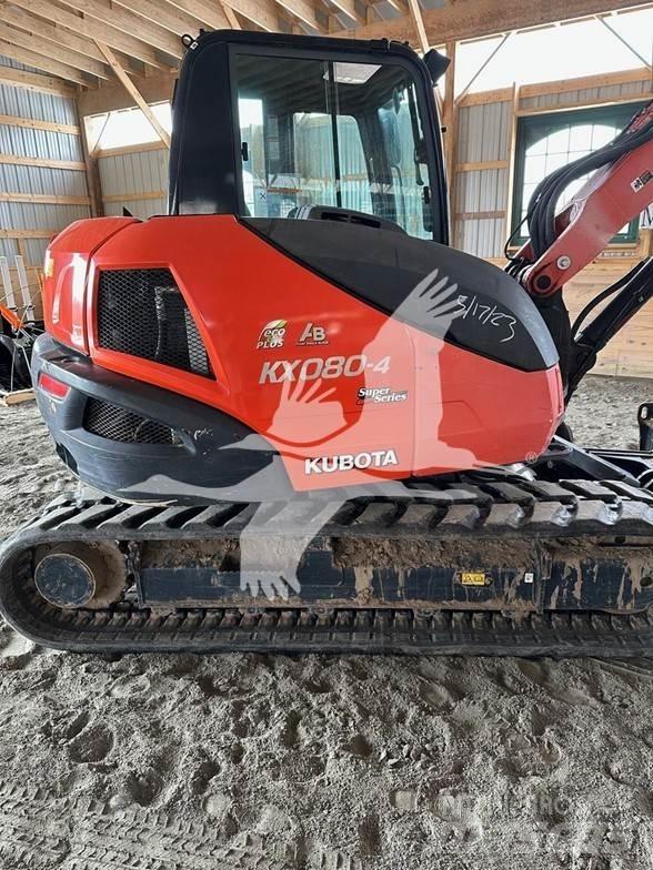 Kubota KX080-4 Bandgrävare