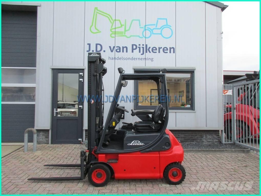 Linde E16P-02 Elmotviktstruckar