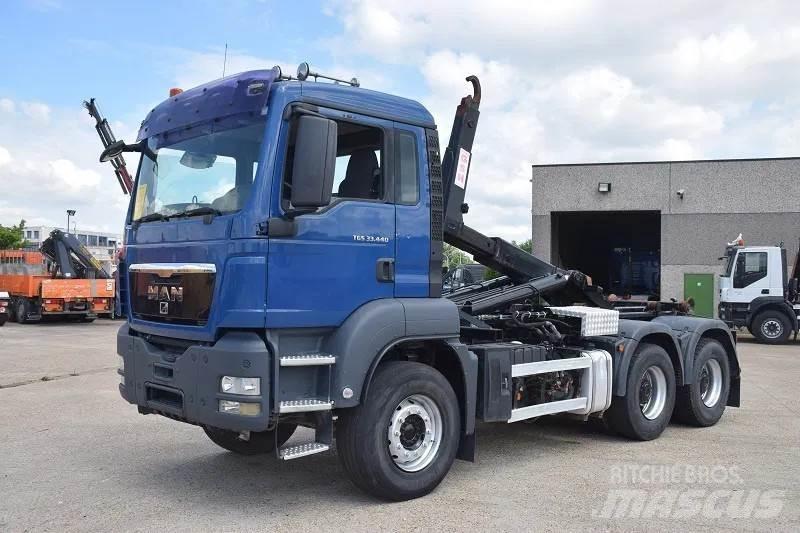 MAN TGS 33.440 Lastväxlare/Krokbilar