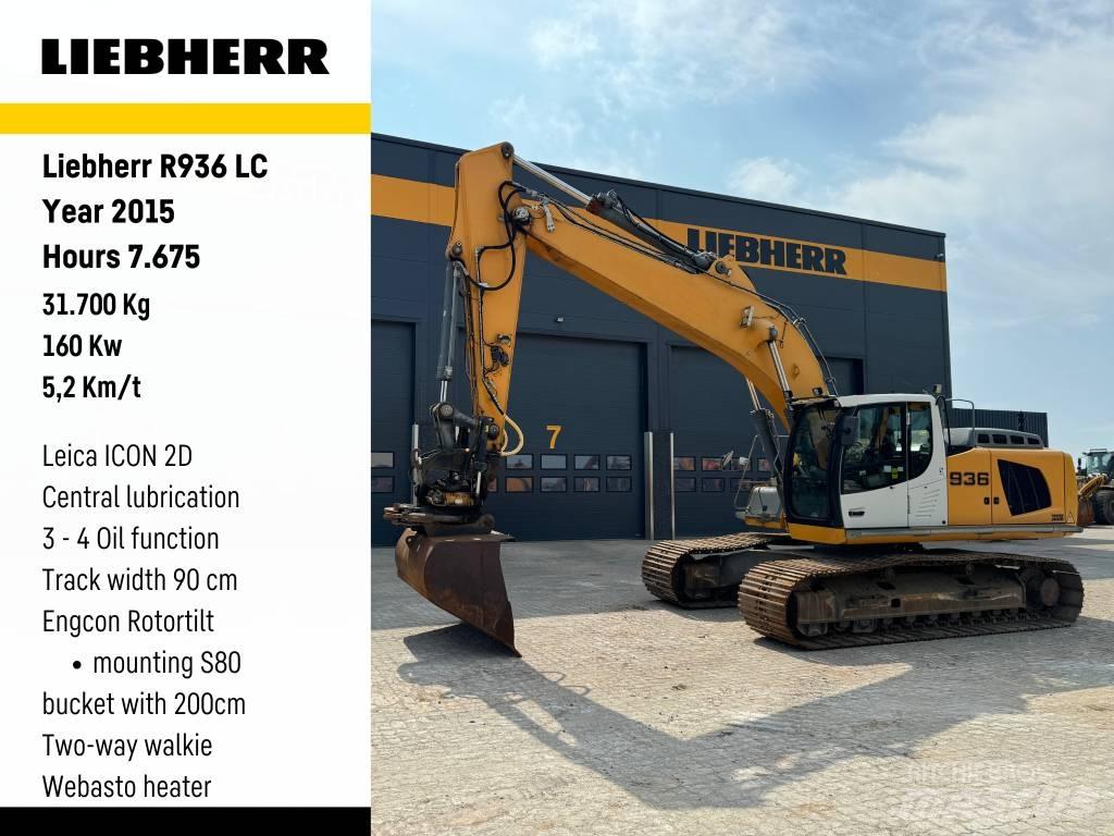 Liebherr R936 LC Bandgrävare