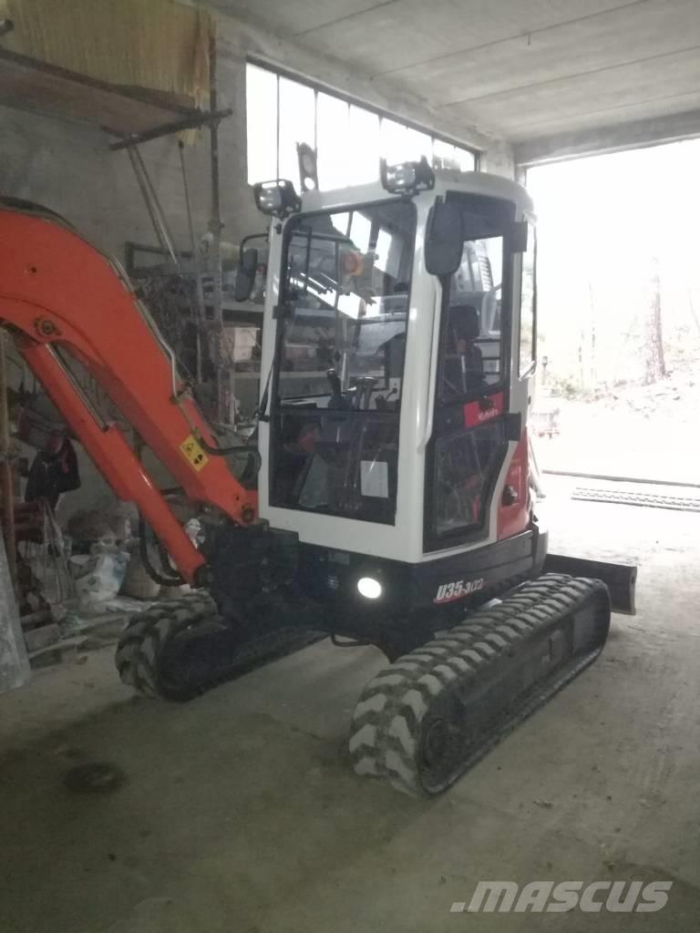 Kubota u35 U35 Minigrävare < 7t