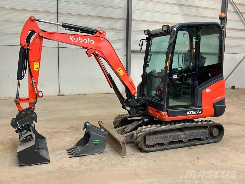 Kubota KX 027-4 Minigrävare < 7t