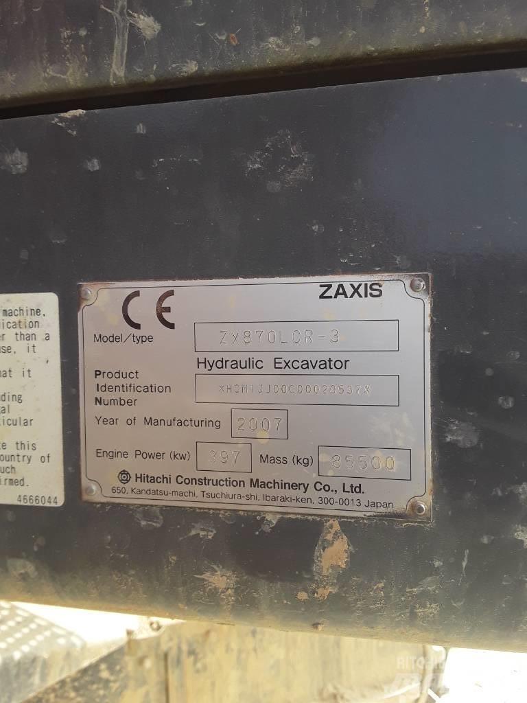 Hitachi ZX870LCR-3 Bandgrävare