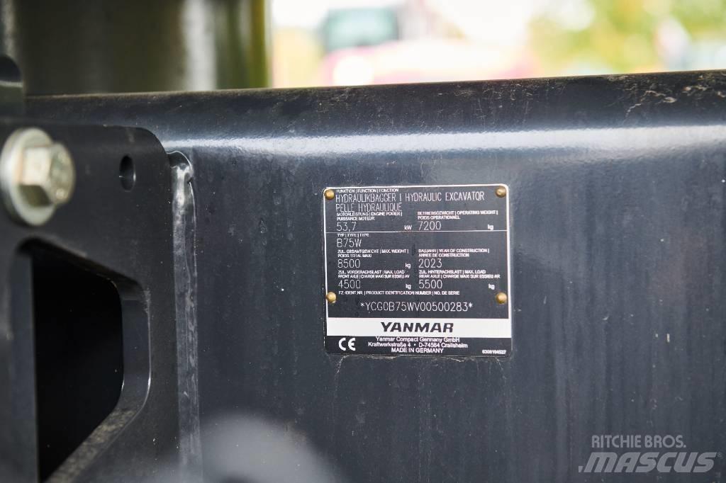 Yanmar B 75 W Hjulgrävare